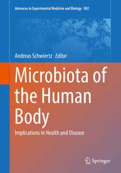 Buchcover von "Microbiotica of the human body"