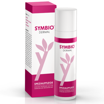 Symbio® Dermal 75 ml - Produktabbildung mit Spender - PZN 14185925